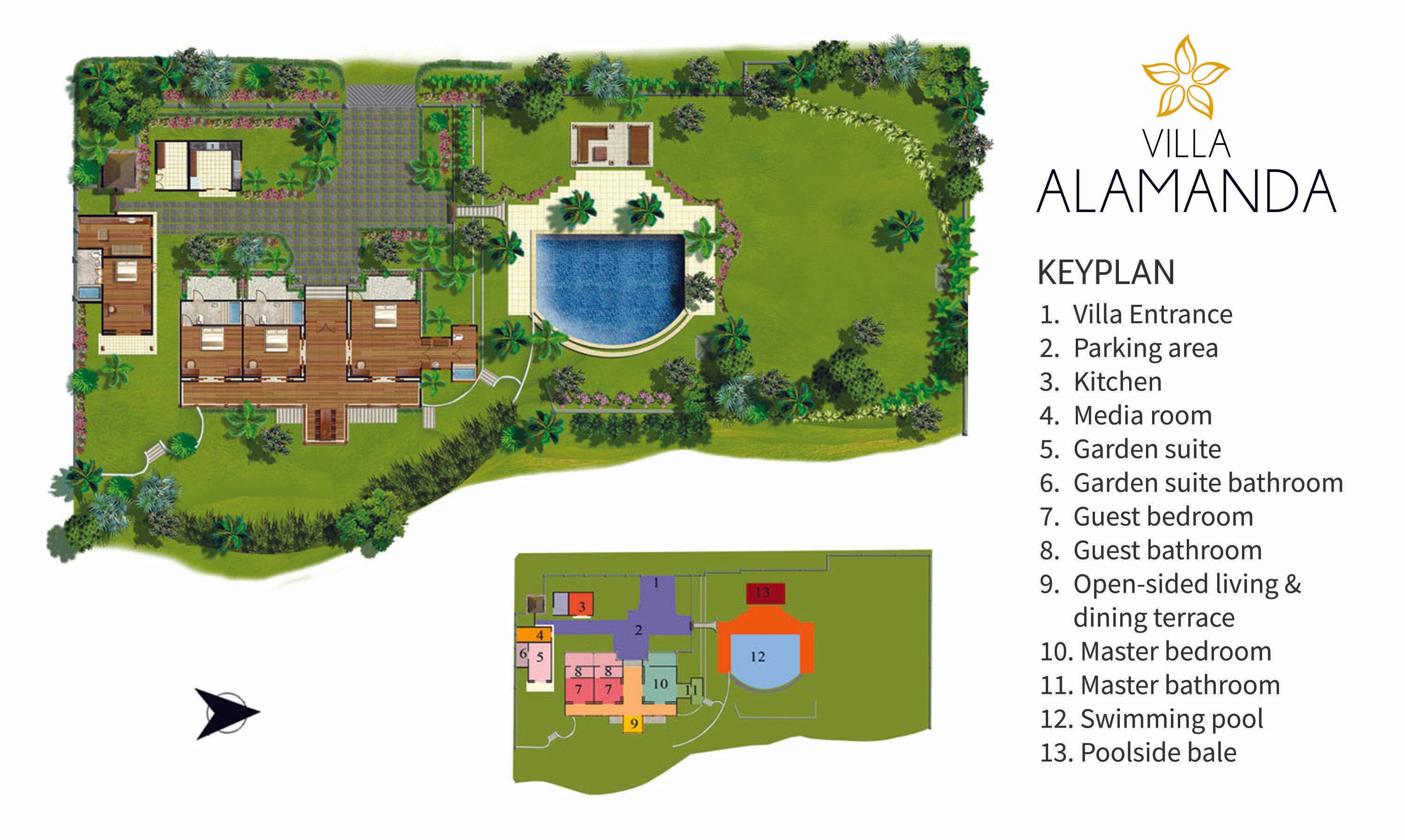 Villa Alamanda Floorplan
